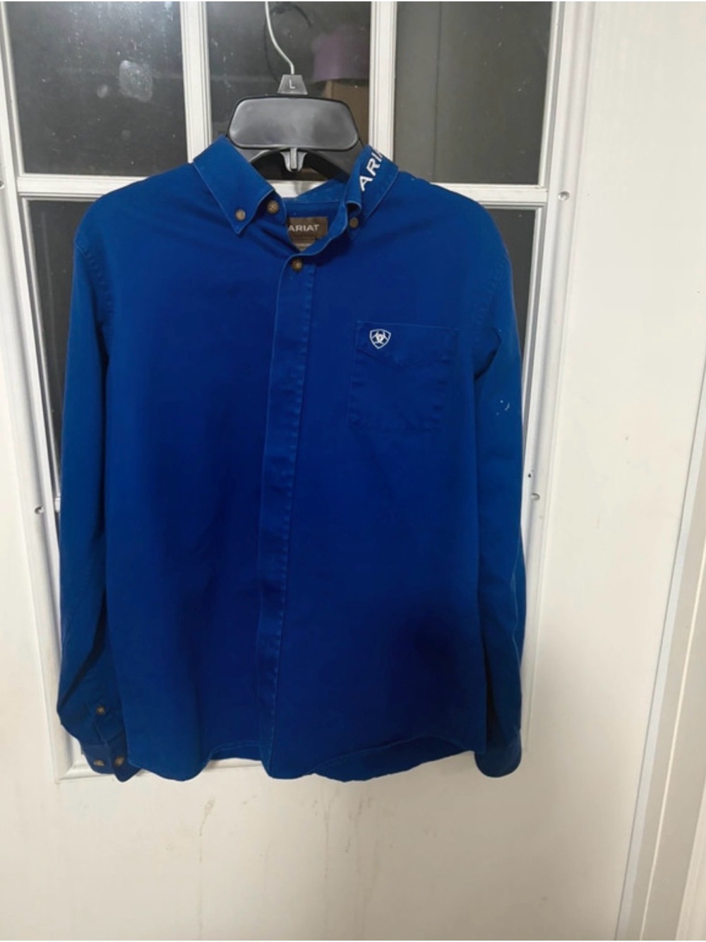 Ariat Royal Blue Long-Sleeve Button-Down Shirt
